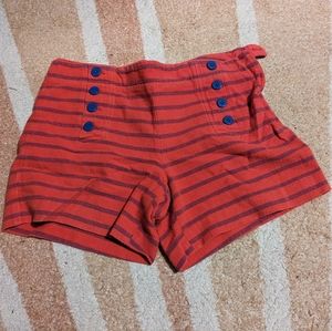 Talbots cutie boat shorts size 6